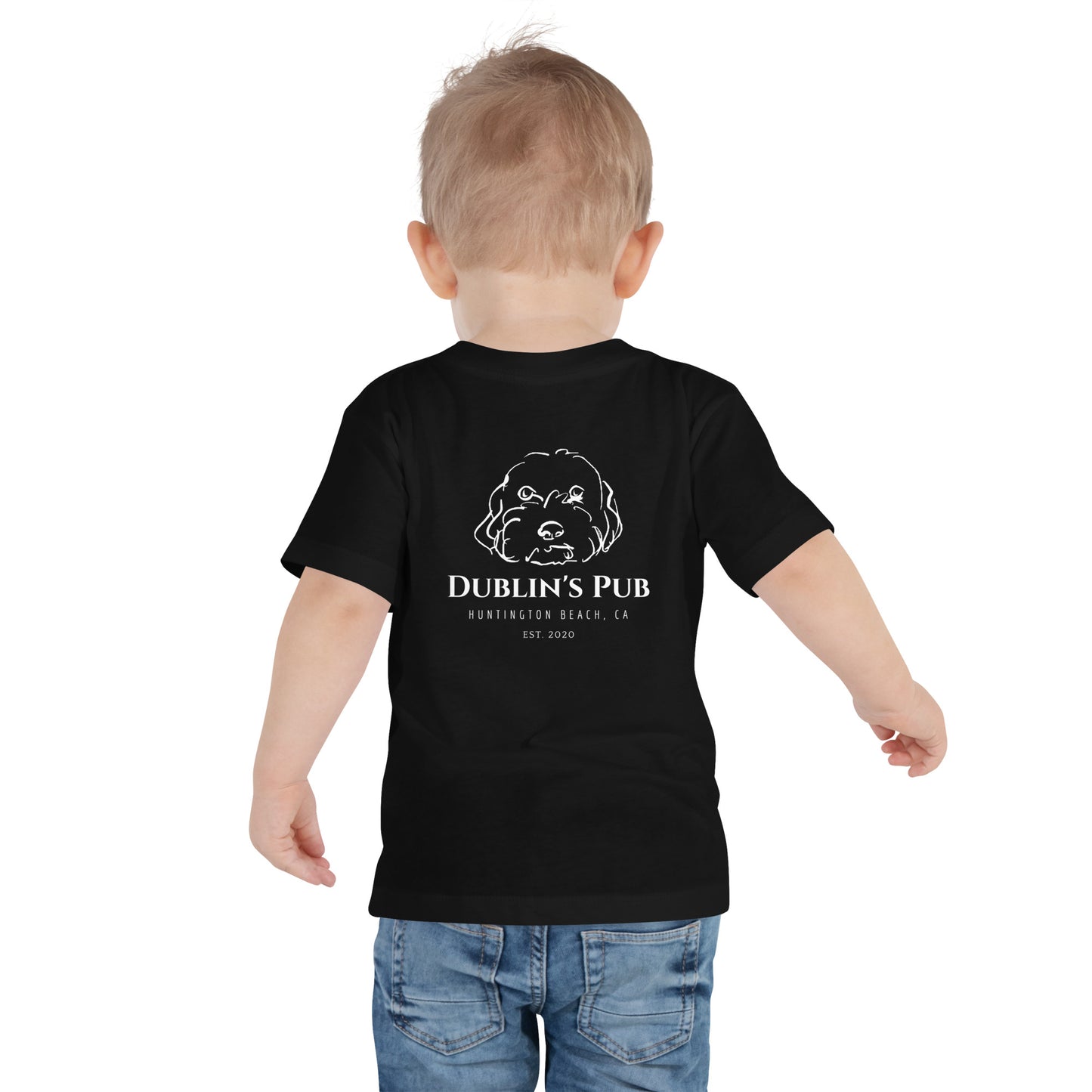 Black Toddler Short Sleeve T-Shirt