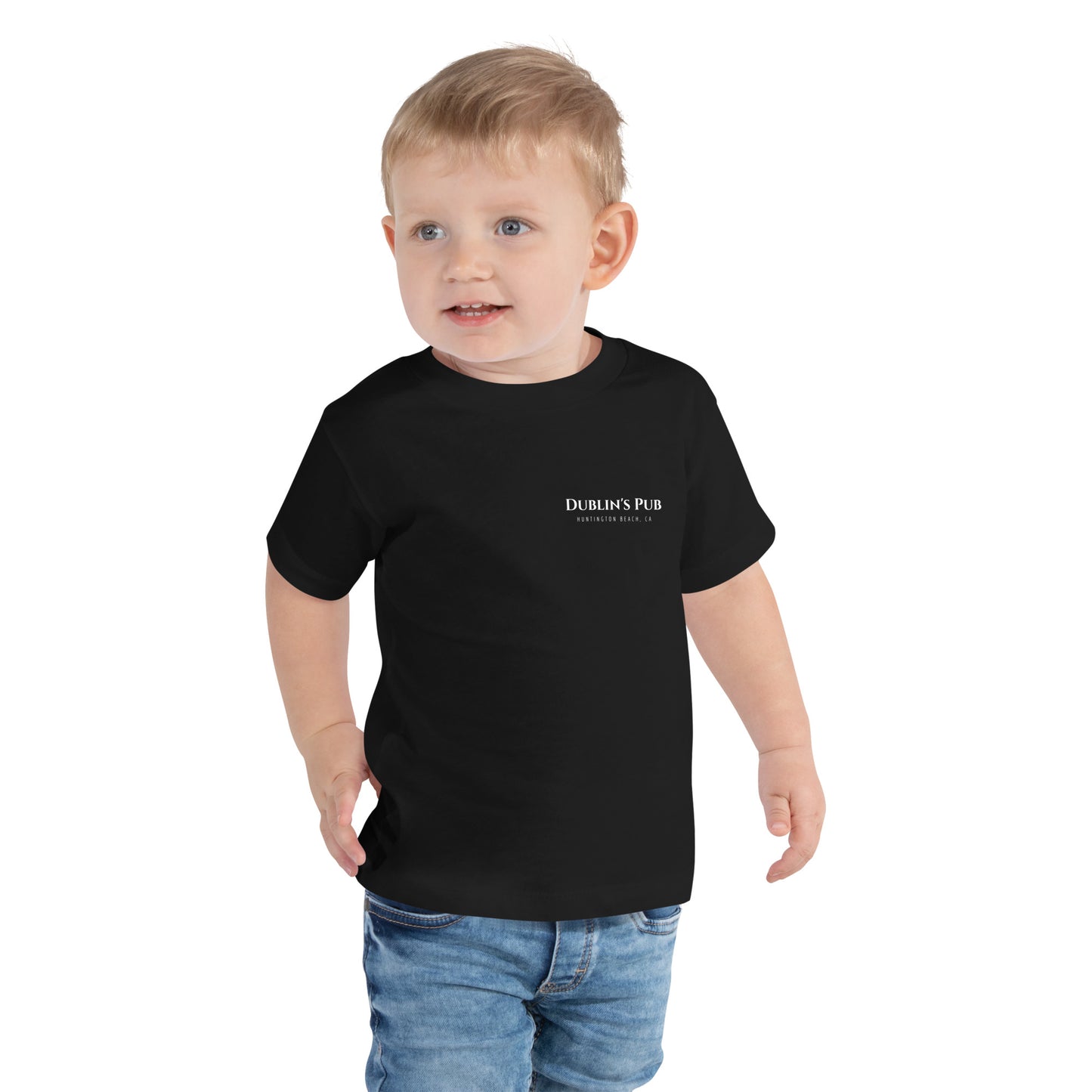 Black Toddler Short Sleeve T-Shirt