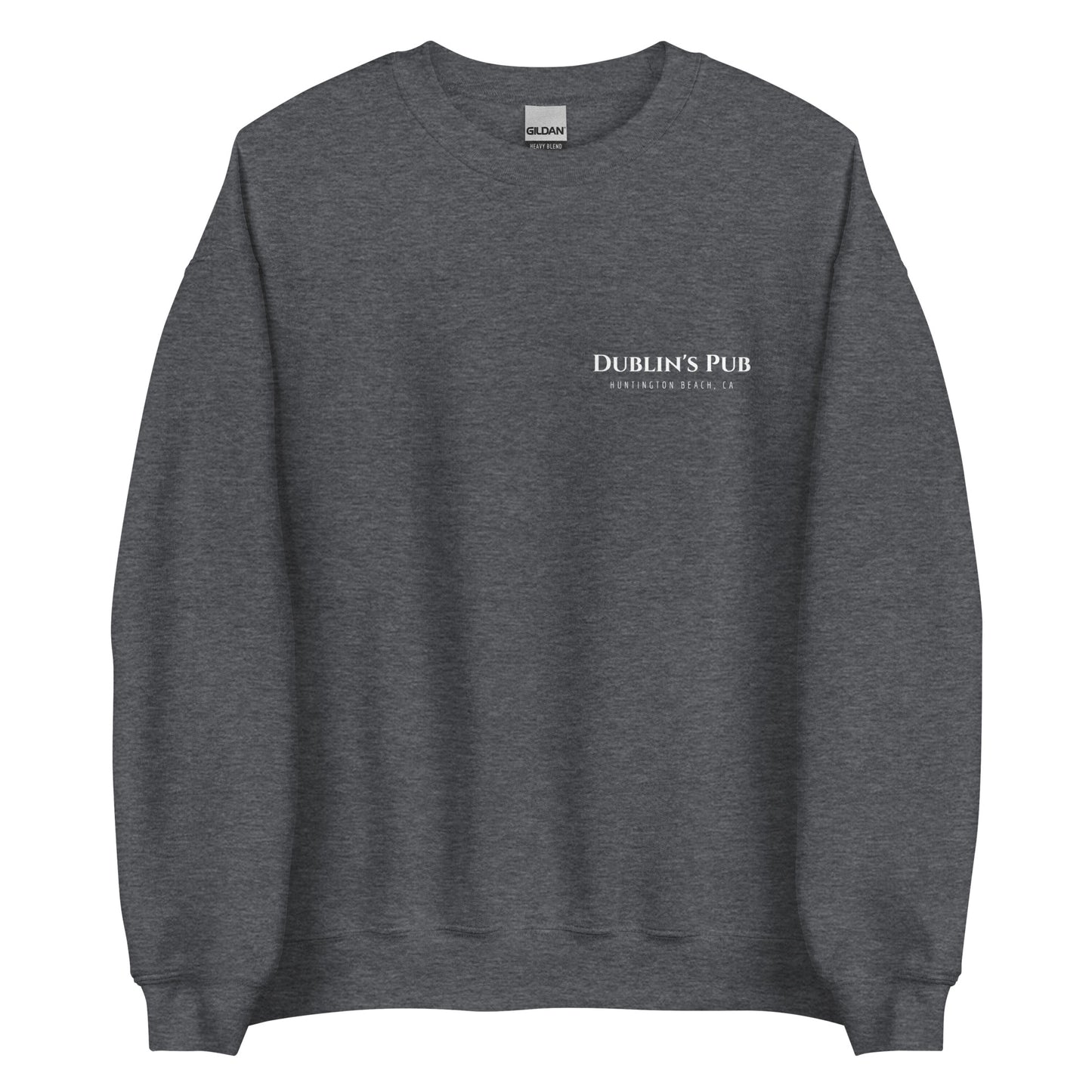 Dark Heather Grey Unisex Crewneck