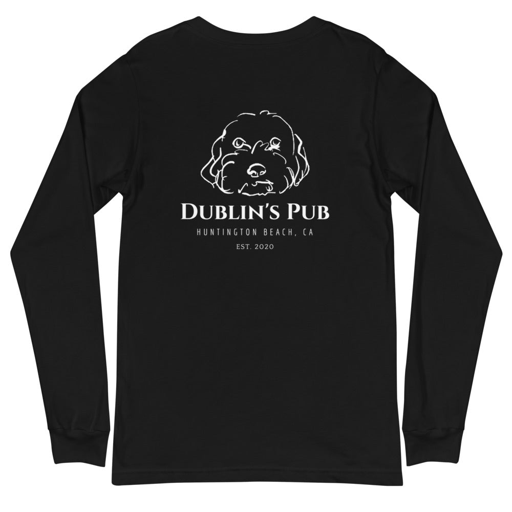 Black Unisex Long Sleeve T-Shirt