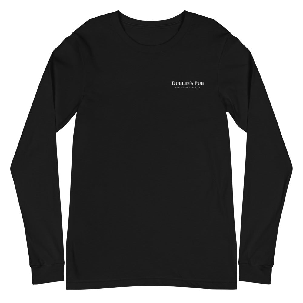 Black Unisex Long Sleeve T-Shirt