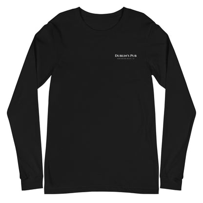 Black Unisex Long Sleeve T-Shirt