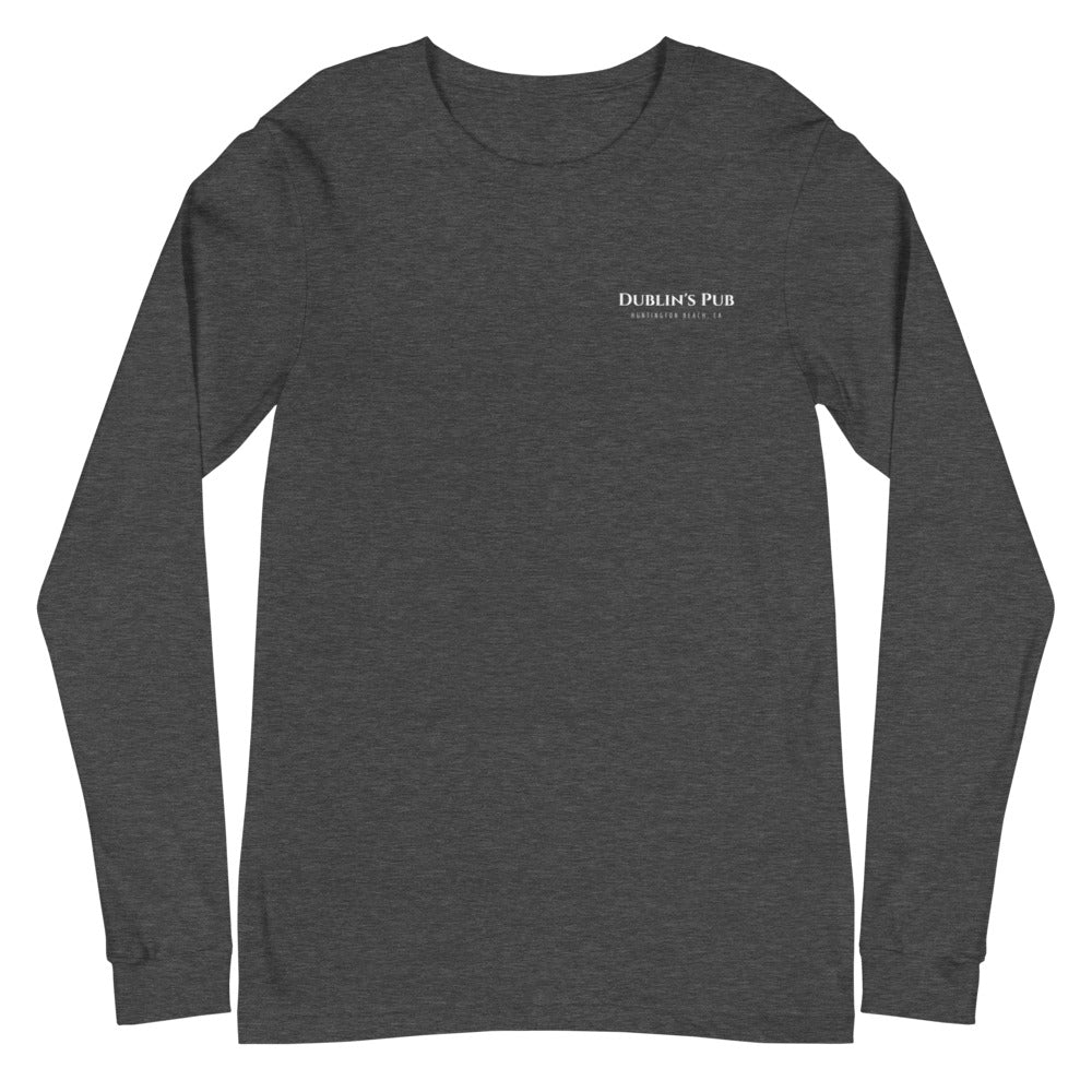 Dark Grey Heather Unisex Long Sleeve T-Shirt