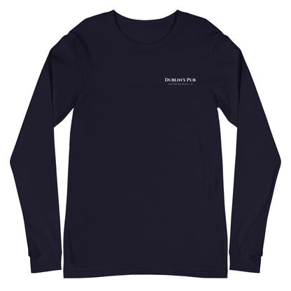 Navy Unisex Long Sleeve T-Shirt