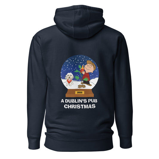 Navy A Dublin's Pub Christmas Unisex Hoodie